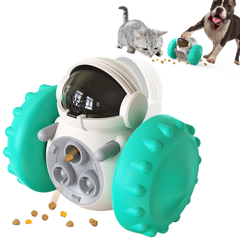 Multifunctional Smart Pet Toy – Interactive Balance Car for Dogs and Cats, Encourages Slow Feeding, Fun, and Mental Development