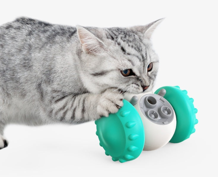 Multifunctional Smart Pet Toy – Interactive Balance Car for Dogs and Cats, Encourages Slow Feeding, Fun, and Mental Development